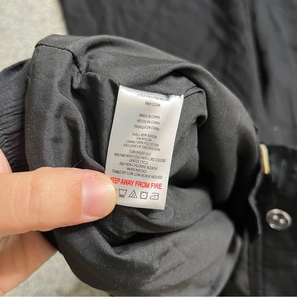 Jason Wu Wide Leg Pant Lightweight Gauze Lined - Picture 8 of 8